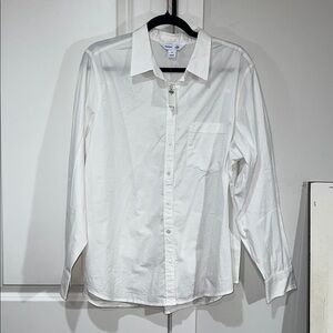 Old Navy women’s White Button Down Top